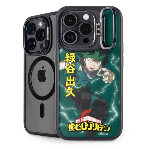 My Hero Academia Deku Season 4 iPhone 15 Pro Kickstand Case